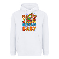 White nacho average baby with nacho 2 Heavyweight Hoodie - AdoDesignShop