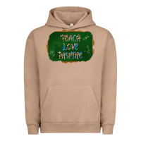 Pigment Burro teach love inspire chalkboard Urban Hoodie - AdoDesignShop