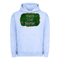 Pigment Grape Ice teach love inspire chalkboard Urban Hoodie - AdoDesignShop