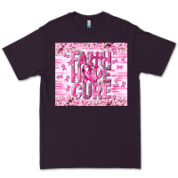 Plum Faith hope cure Cancer Premium Tee - NancyCooperArtShop