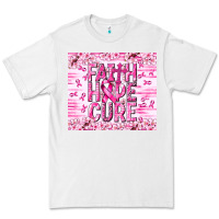 White Faith hope cure Cancer Premium Tee - NancyCooperArtShop