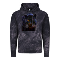 Cloud Black Black Panther, Big Cat T Vintage Hoodie - longCreatives