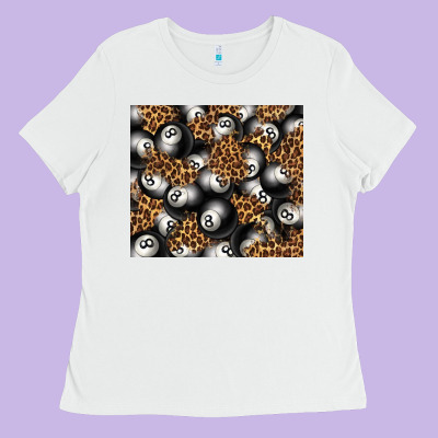 Pool With Leopard Tumbler Tbs Ladies Tee Designed By Tumblerdesignbyshophia