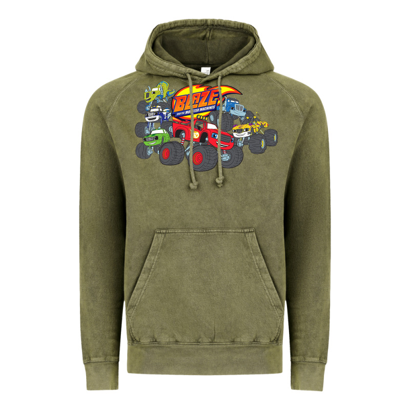 Blaze And The Monster Machines And Friends Vintage Hoodie by longCreatives | Teevron