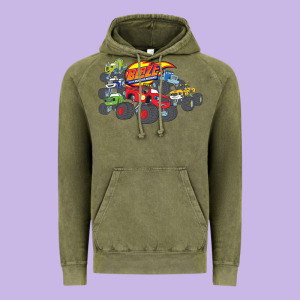 Blaze And The Monster Machines And Friends Vintage Hoodie Designed By Longcreatives