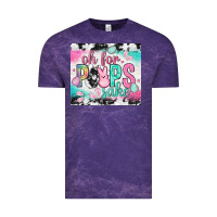 Cloud Purple Oh for peeps sake with cowhide tumbler Easter Day Vintage Tee - HowdyJamesFarm