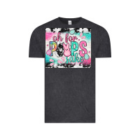 Vintage Black Oh for peeps sake with cowhide tumbler Easter Day Vintage Tee - HowdyJamesFarm