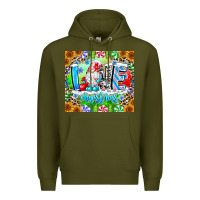 Army Green Love Christmas gnome Premium Hoodie - CowhideDigitalArt