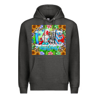 Charcoal Heather Love Christmas gnome Premium Hoodie - CowhideDigitalArt