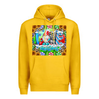 Lemon Love Christmas gnome Premium Hoodie - CowhideDigitalArt