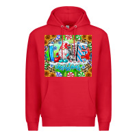 Red Love Christmas gnome Premium Hoodie - CowhideDigitalArt