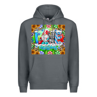 Rock Love Christmas gnome Premium Hoodie - CowhideDigitalArt