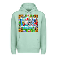 Seafoam Love Christmas gnome Premium Hoodie - CowhideDigitalArt