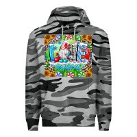 Slate Camo Love Christmas gnome Premium Hoodie - CowhideDigitalArt