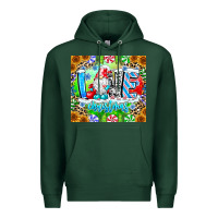 Sports Green Love Christmas gnome Premium Hoodie - CowhideDigitalArt