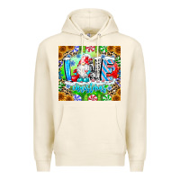 Tofu Love Christmas gnome Premium Hoodie - CowhideDigitalArt