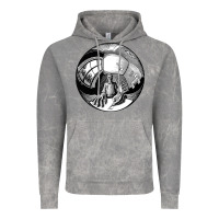 Cloud Rock M.C. Escher Spherical Self Portrait Vintage Hoodie - longCreatives