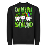 Black st. patricks day dental squad Heavyweight Sweatshirt - Artiststas