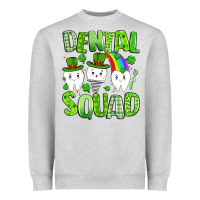 Heather Grey st. patricks day dental squad Heavyweight Sweatshirt - Artiststas