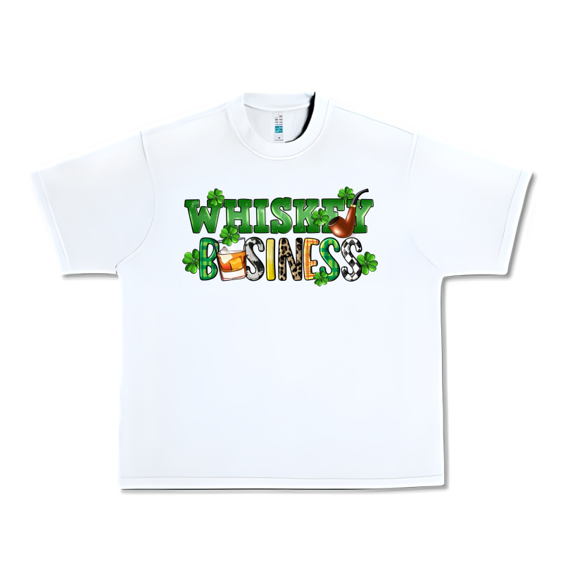 Whiskey Business St. Patrick's Day Urban Heavy Tee by CowGirlArtShop | Teevron