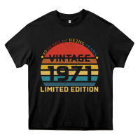 Black Vintage 1971 Limited Heavy Core Tee - Bettercallsaul