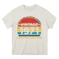 Cream Vintage 1971 Limited Heavy Core Tee - Bettercallsaul