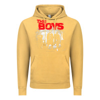 Vintage Mustard The Boys Graffiti Group Photo Vintage Hoodie - longCreatives