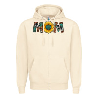 Sandshell sunflower mom Zipper Hoodie - Artiststas