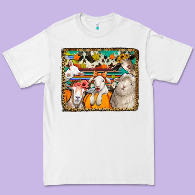Autumn Sheeps Premium Tee Designed By Jasminsmagicworld