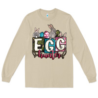 Mushroom Easter egg hunter Long Sleeve Tee - OliviaCreatesArt