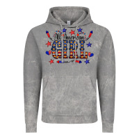Cloud Rock All American Girl Vintage Hoodie - CowCowDesign