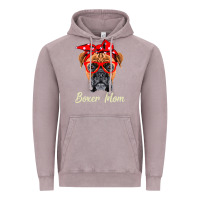 Vintage Zinc Boxer Mom Dogs  Mothers Day Dog Lovers Gifts For Women Vintage Hoodie - longCreatives