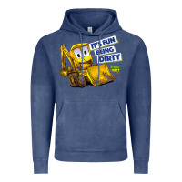 Vintage Denim Kids The Stinky and Dirty Show  It's Fun Being Dirty Vintage Hoodie - longCreatives