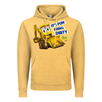 Vintage Mustard Kids The Stinky and Dirty Show  It's Fun Being Dirty Vintage Hoodie - longCreatives