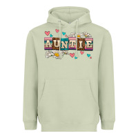 Matcha daisy auntie Heavyweight Hoodie - AdoDesignShop