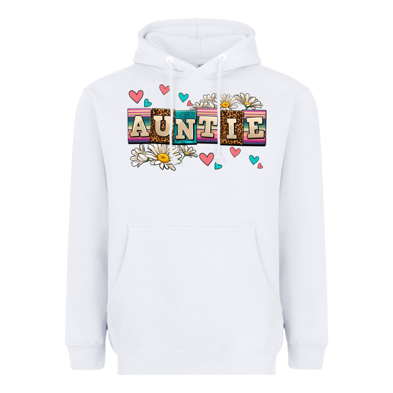 Daisy Auntie Heavyweight Hoodie by AdoDesignShop | Teevron