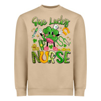 Mushroom one lucky nurse Heavyweight Sweatshirt - Artiststas