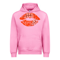 Fuchsia Pink basketball lips Urban Hoodie - AdoDesignShop