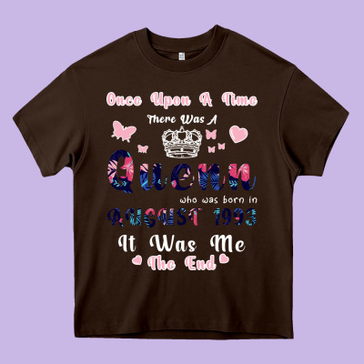 Once Upon A Time There Was A Queen Who Was Born I Heavy Core Tee Designed By Bettercallsaul