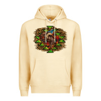 Pina Colada Western Christmas Rodeo Distressed Premium Hoodie - RanaPortraitStore