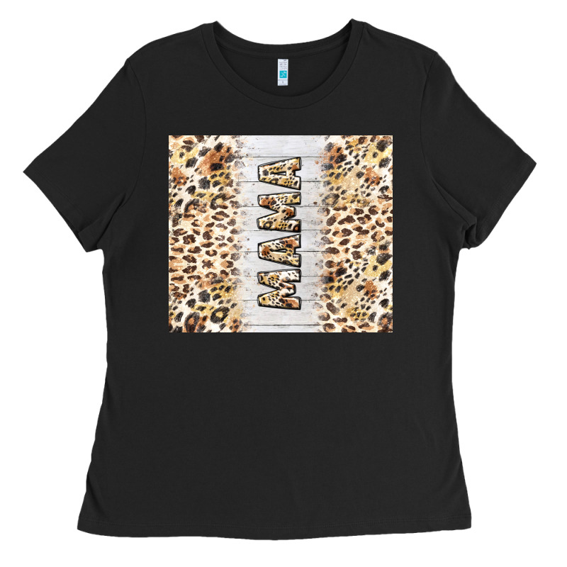 Mother's Day Mama Leopard Tumbler Tbs Ladies Tee by TumblerDesignByShophia | Teevron