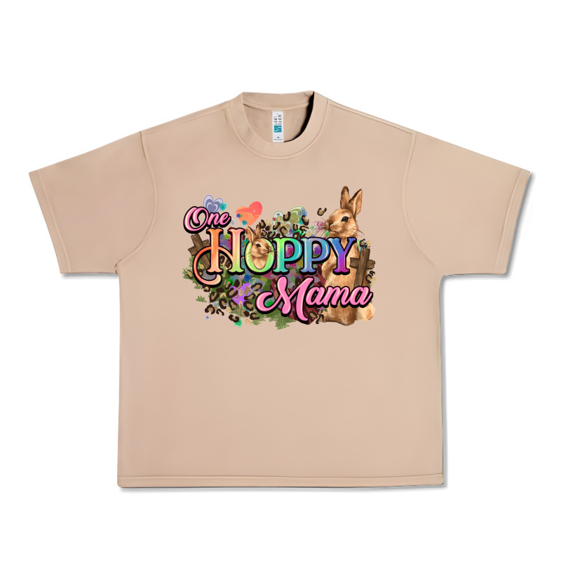 One Hoppy Mama Easter Day Urban Heavy Tee by HowdyJamesFarm | Teevron
