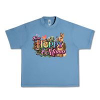 Pebble Blue One hoppy mama easter day Urban Heavy Tee - HowdyJamesFarm