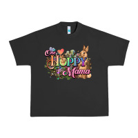 Pigment Black One hoppy mama easter day Urban Heavy Tee - HowdyJamesFarm