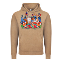 Vintage Coffee All American Mama Cow Flowers Vintage Hoodie - CowCowDesign