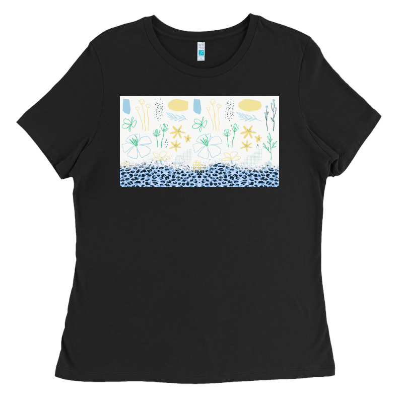 Doodle Flowers Sippy Cup Tbs Ladies Tee by TumblerDesignByShophia | Teevron