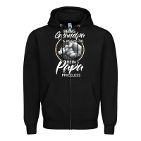 Black being grandpa is an honor being papa is priceless, gift dad Zipper Hoodie - longCreatives