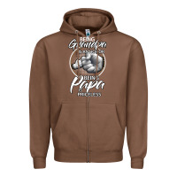 Chestnut being grandpa is an honor being papa is priceless, gift dad Zipper Hoodie - longCreatives