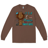 Chestnut Easter Day A lot can happen in three days Long Sleeve Tee - OliviaCreatesArt