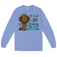 Colony Blue Easter Day A lot can happen in three days Long Sleeve Tee - OliviaCreatesArt